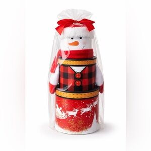 Red Snowman Gift Box